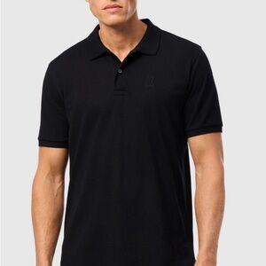 Psycho Bunny Black Polo Shirt Classic Short Sleeve